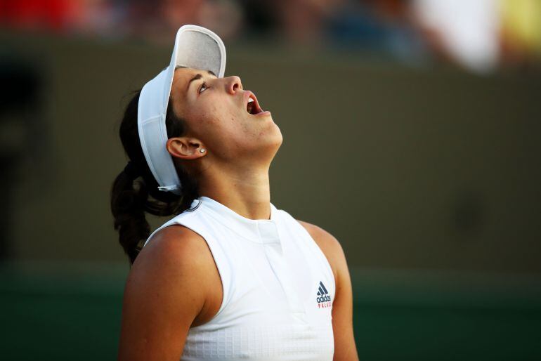 Garbiñe en la segundo ronda del torneo de Wimbledon