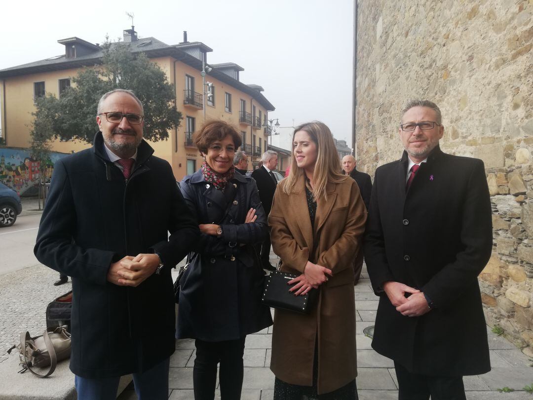 El alcalde de Ponferrada junto a los concejales del equipo de gobierno