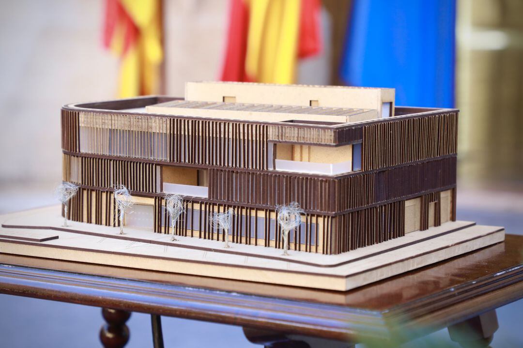 Maqueta del edificio