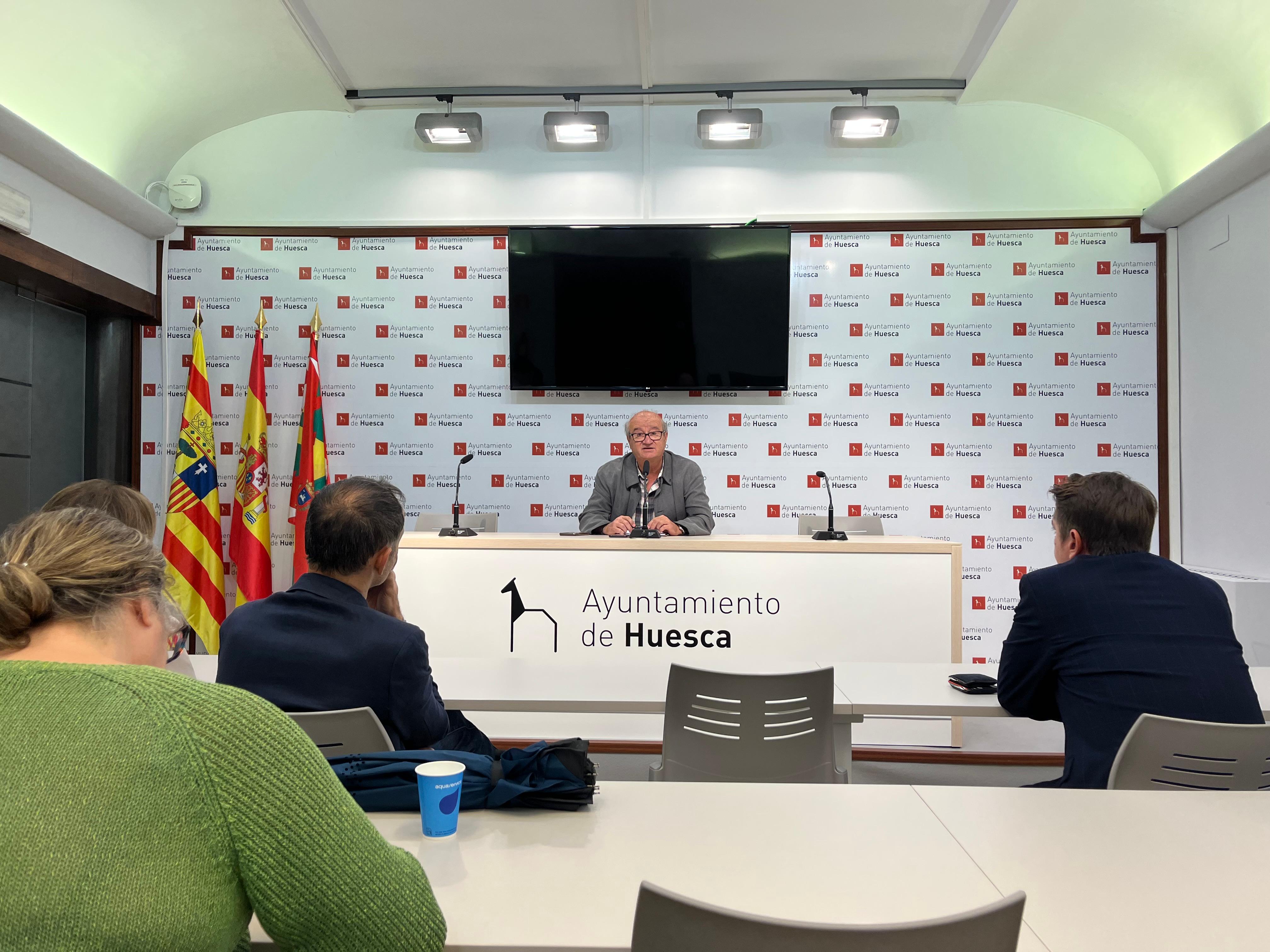 José María Romance, concejal del PSOE en el Ayuntamiento de Huesca