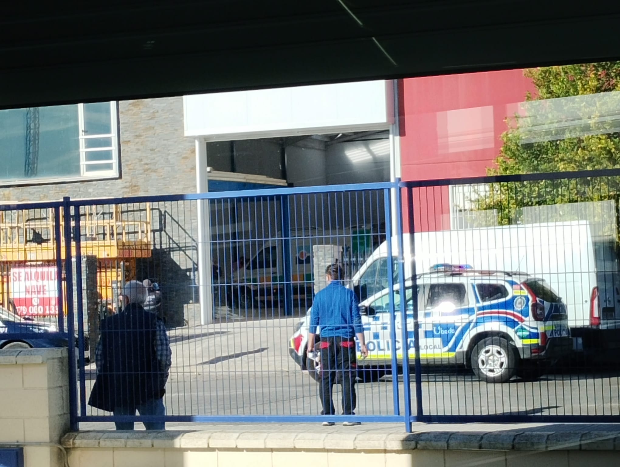 Accidente laboral en el Polígono 'Los Cerros' de Úbeda