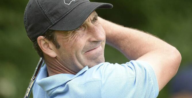 El golfista español José María Olazábal, durante la segunda ronda del Abierto de Estados Unidos, disputado en el Merion Golf Club de Ardome, Pensilvania (EE.UU.), el pasado viernes 14 de junio de 2013. El deportista ha sido galardonado con el Premio Prínc