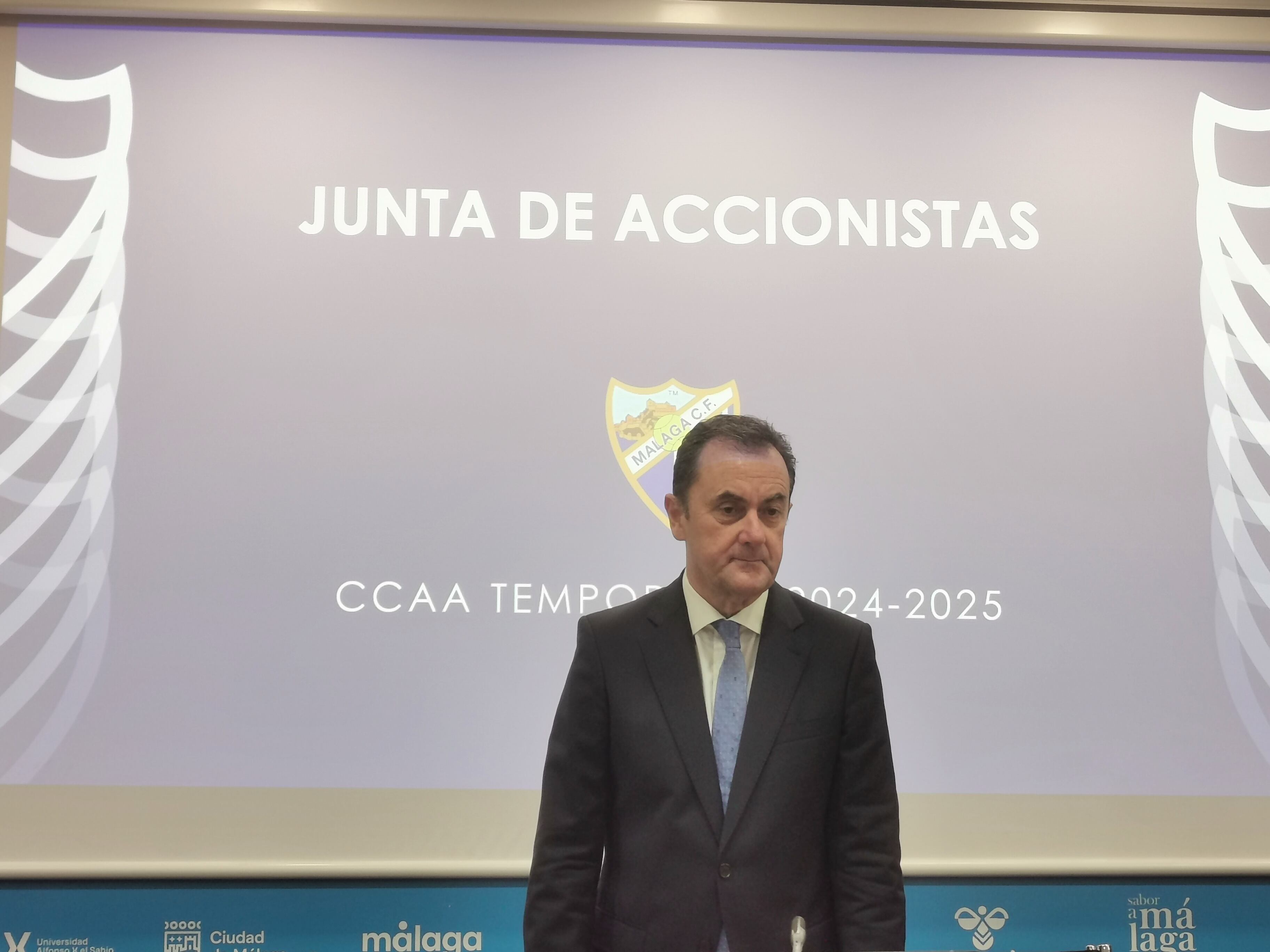 José María Muñoz, en La Rosaleda