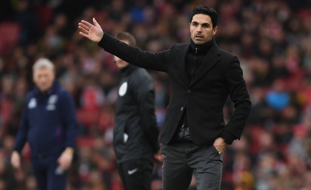 El entrenador del Arsenal Mikel Arteta.