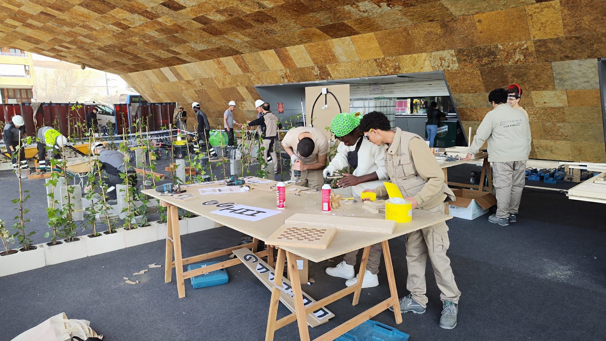 FormaOcupa també és una mostra de les formacions que es fan a Lleida d'oficis que demanden molt personal al mercat de treball.