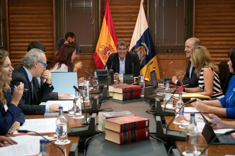 Reunión del Consejo de Gobierno de Canarias