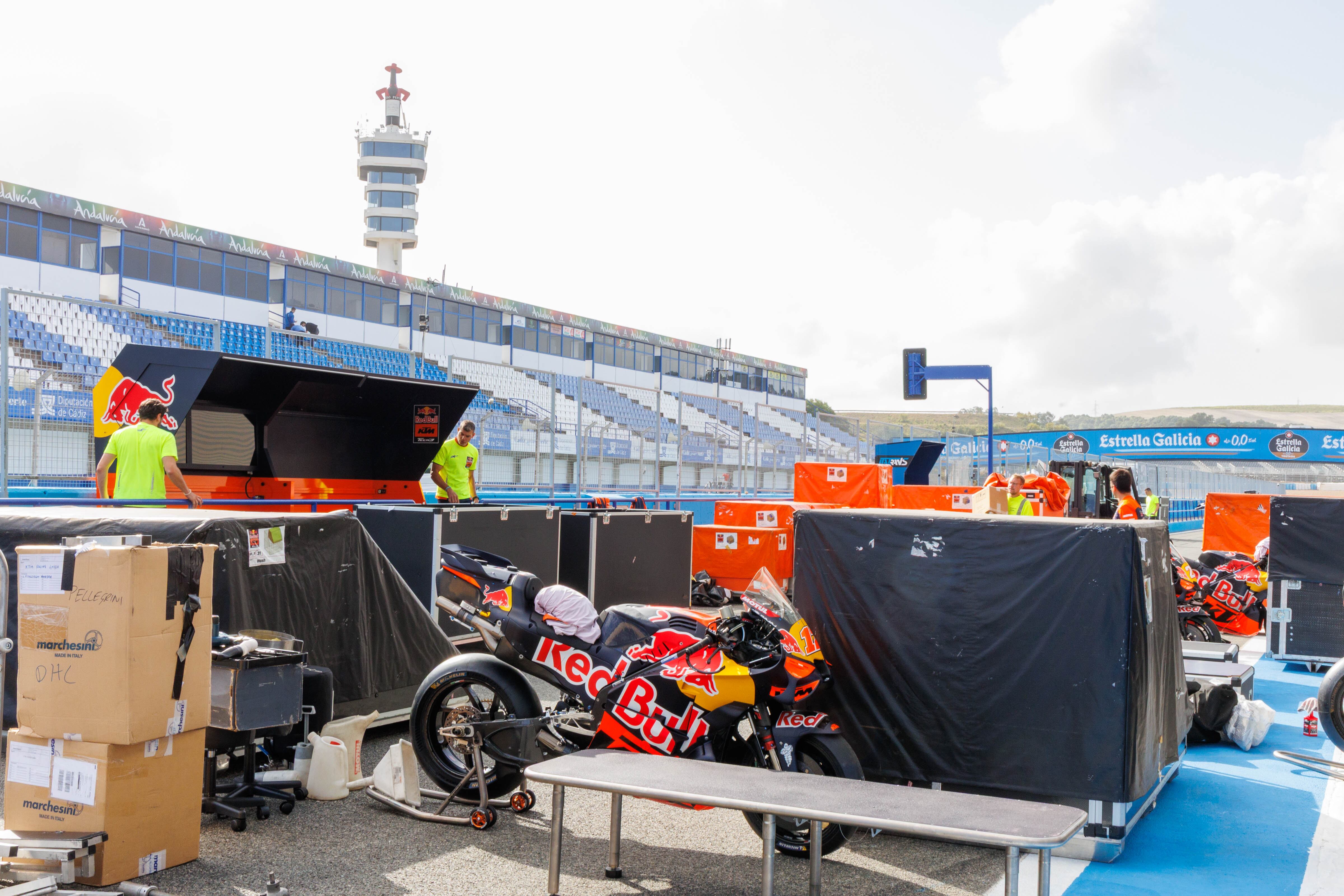Todo preparado en el Circuito de Jerez para la disputa del Gran Premio de España