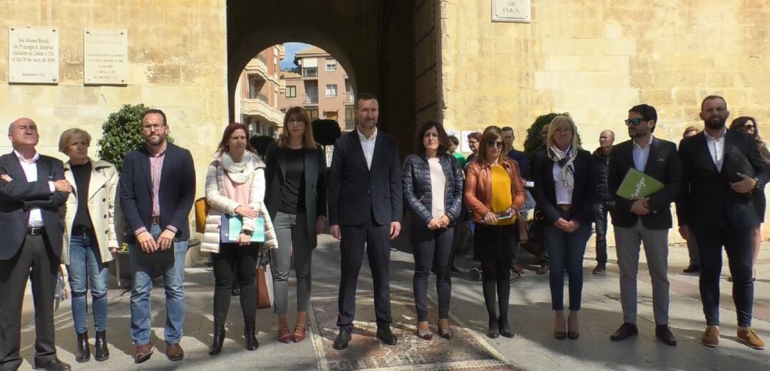 Minuto de silencio de la Corporación Municipal