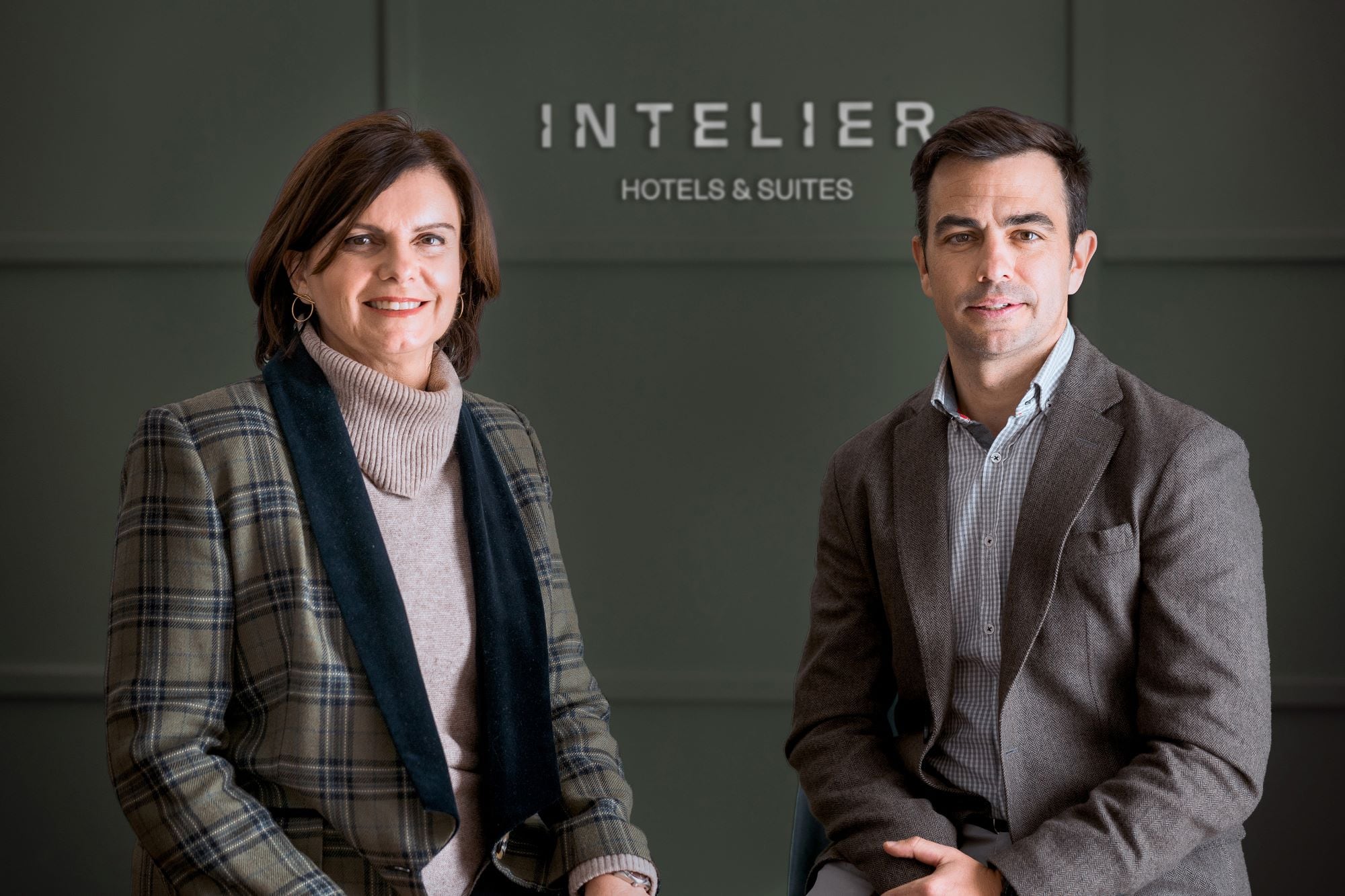 Myriam Gimeno, Consejera Delegada de Grupo Intur e Iker Llano Director General Intelier