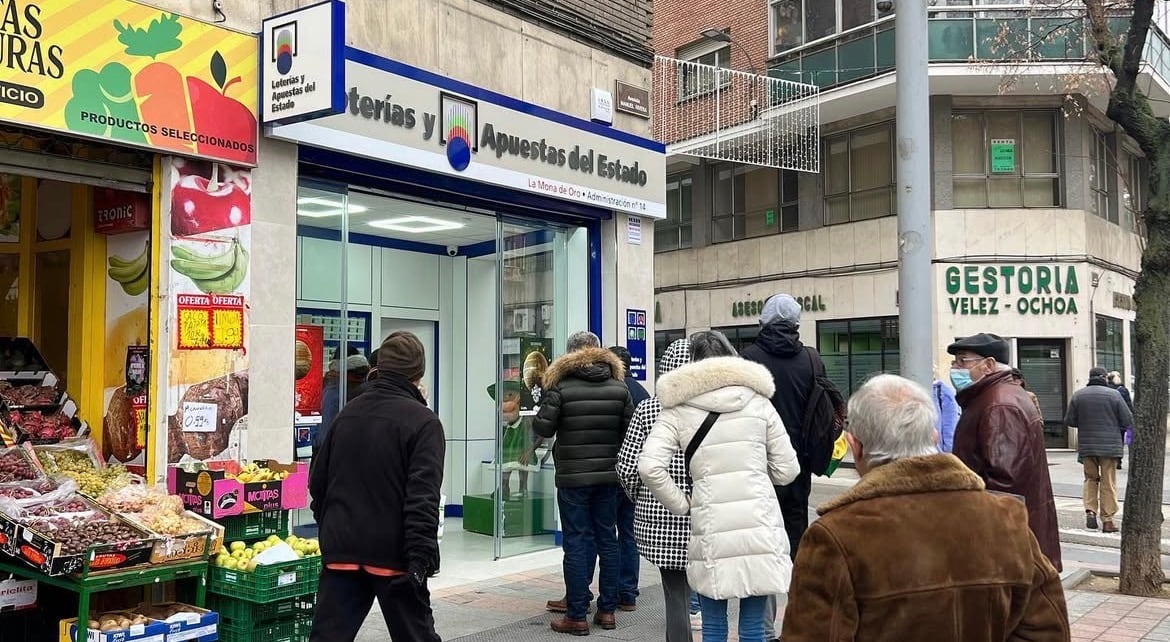 Administración de Palencia que ha repartido la suerte