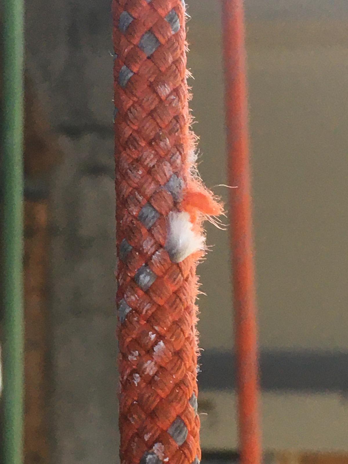 Estado del material de escalada