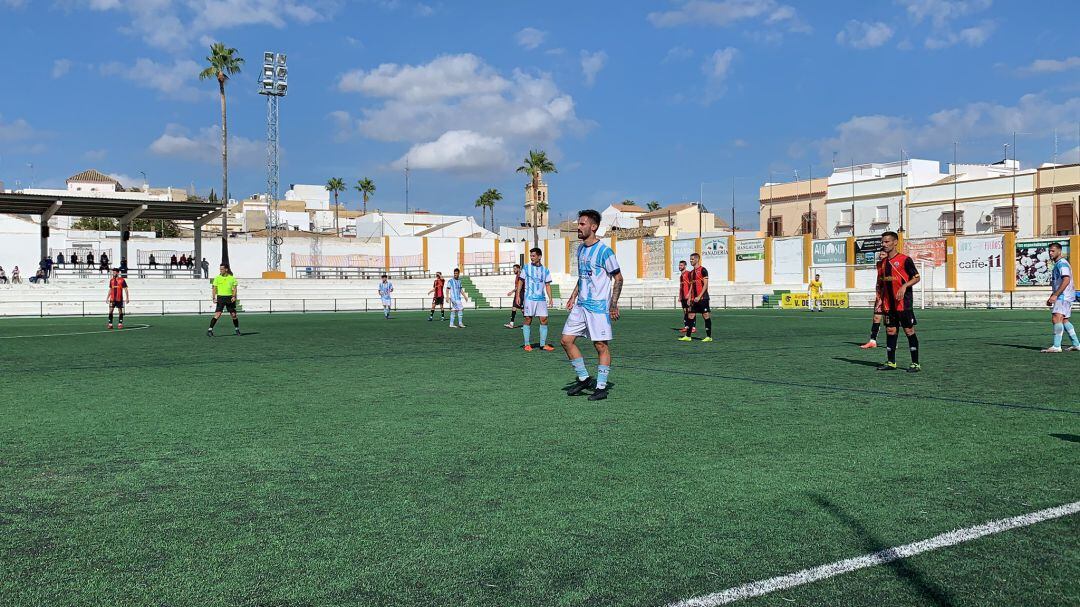 Imagen de un partido de La Lebrijana