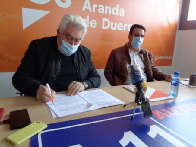 José Ignacio Delgado (izq) y Antonio Muñoz