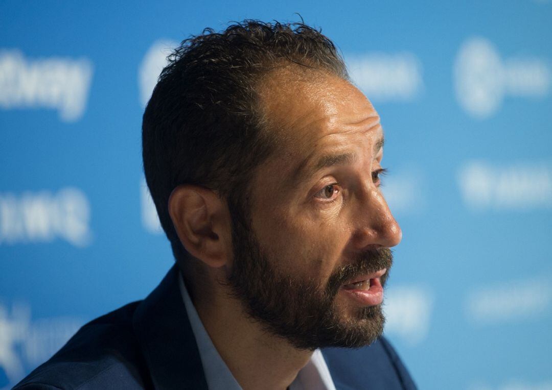 Pablo Machín, en su presentación