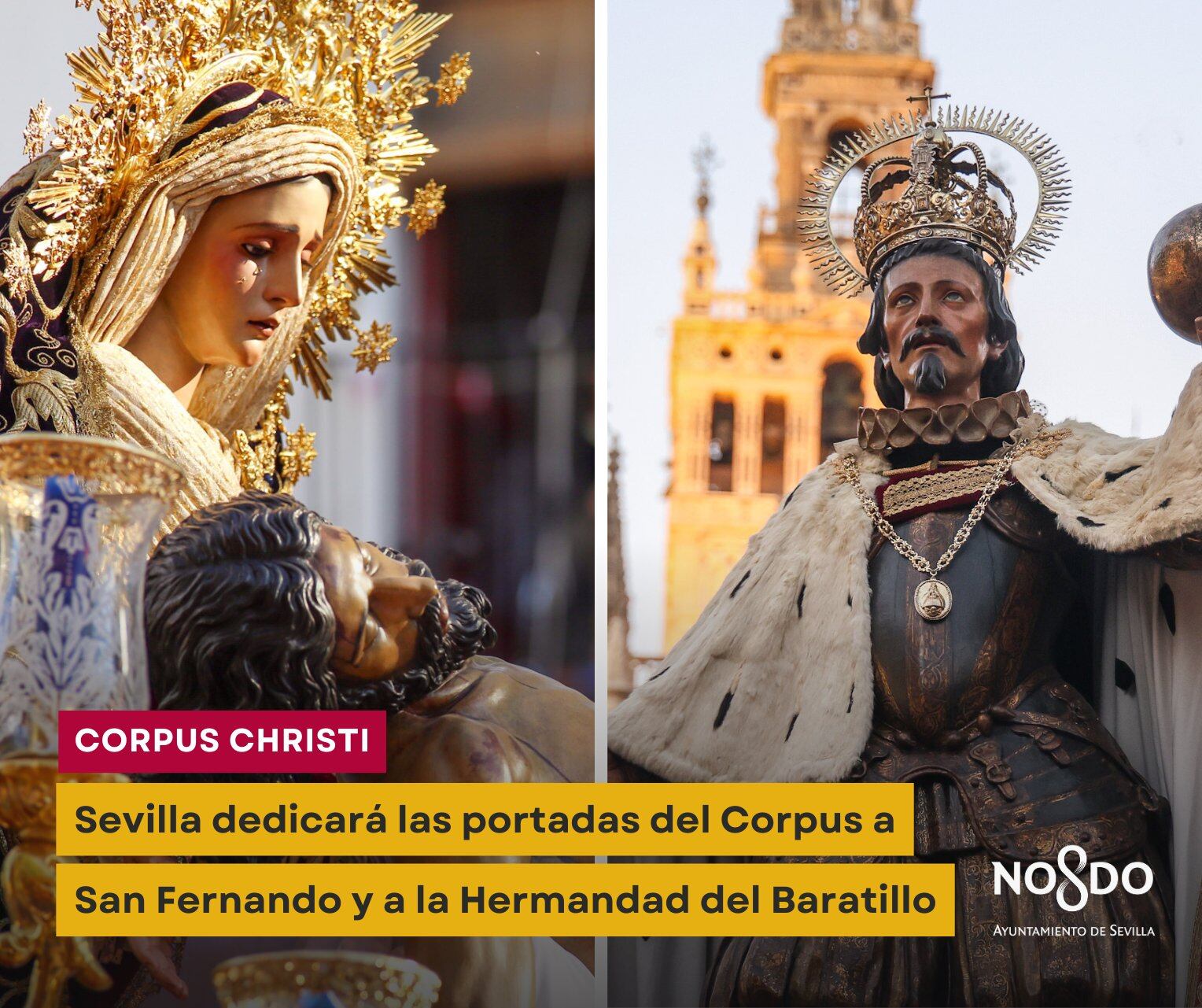 La Piedad del Baratillo y el rey San Fernando, patrón de Sevilla