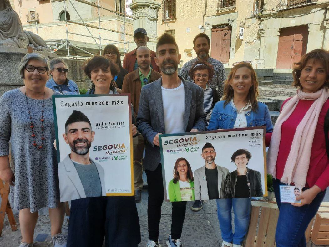 “Segovia merece más”, lema de Segovia en marcha para las elecciones municipales