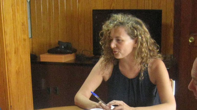 La consejera de Obras Públicas y Transportes, Ornella Chacón.