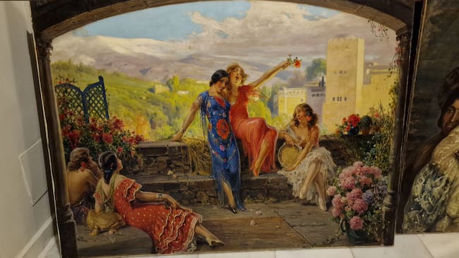Nuevas obras de arte en el museo privado Casa Ajsaris de Granada
