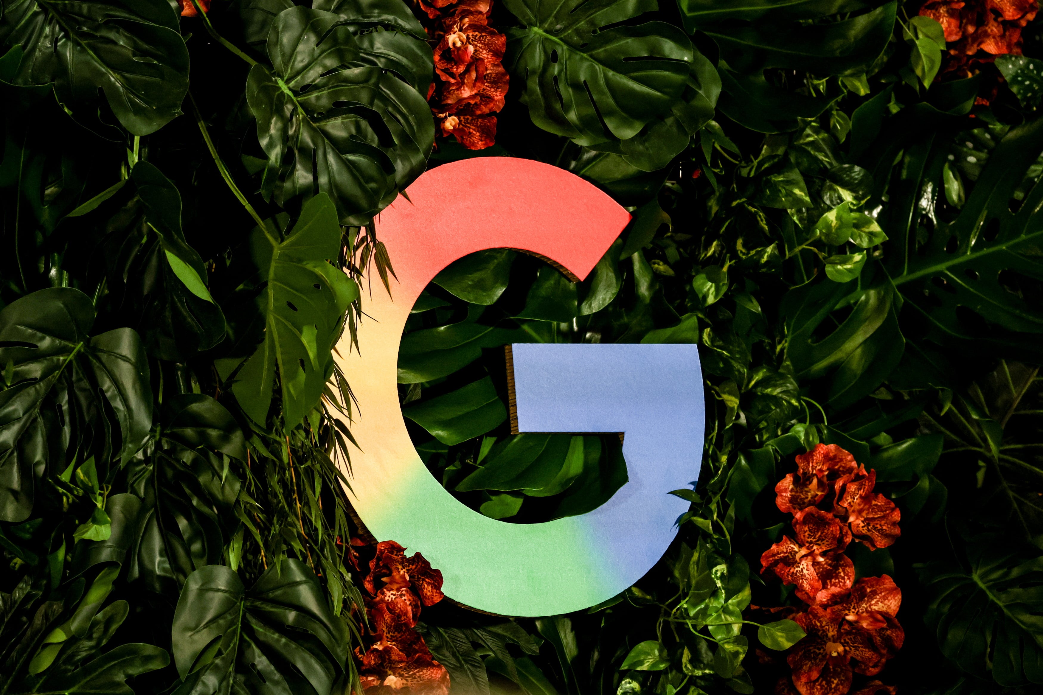 El logo de Google en una imagen de archivo