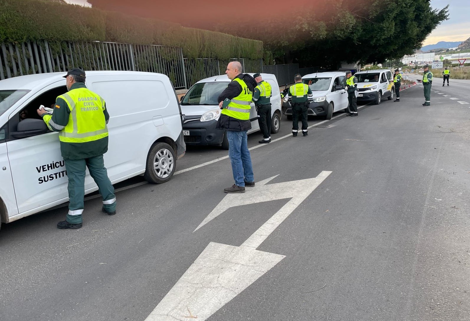 Control de furgonetas