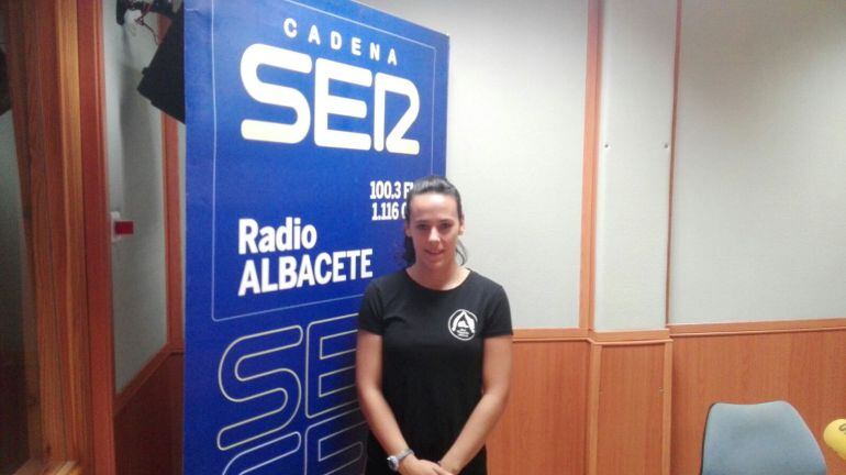 Cristina Sainz en Radio Albacete