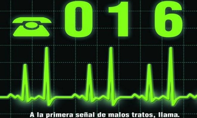 El número 016 ofrece un servicio confidencial que no deja huella ni en la marcación ni en la factura.