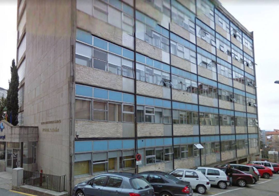 Hospital de Béjar, donde se suceden las protestas de los bejaranos y los trabajadores sanitarios.