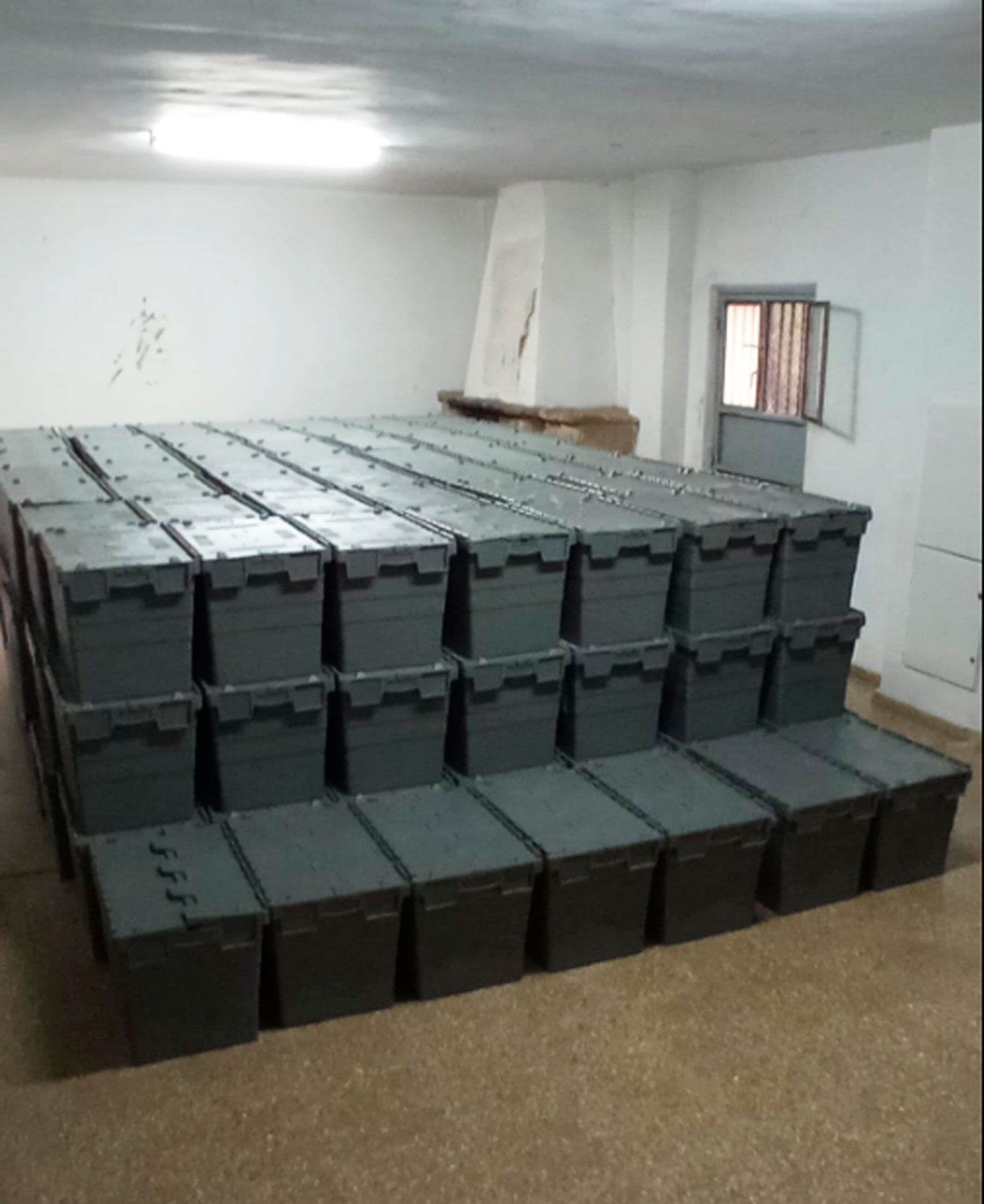 La pólvora que ha empezado a repartirse en el Baradello Moya