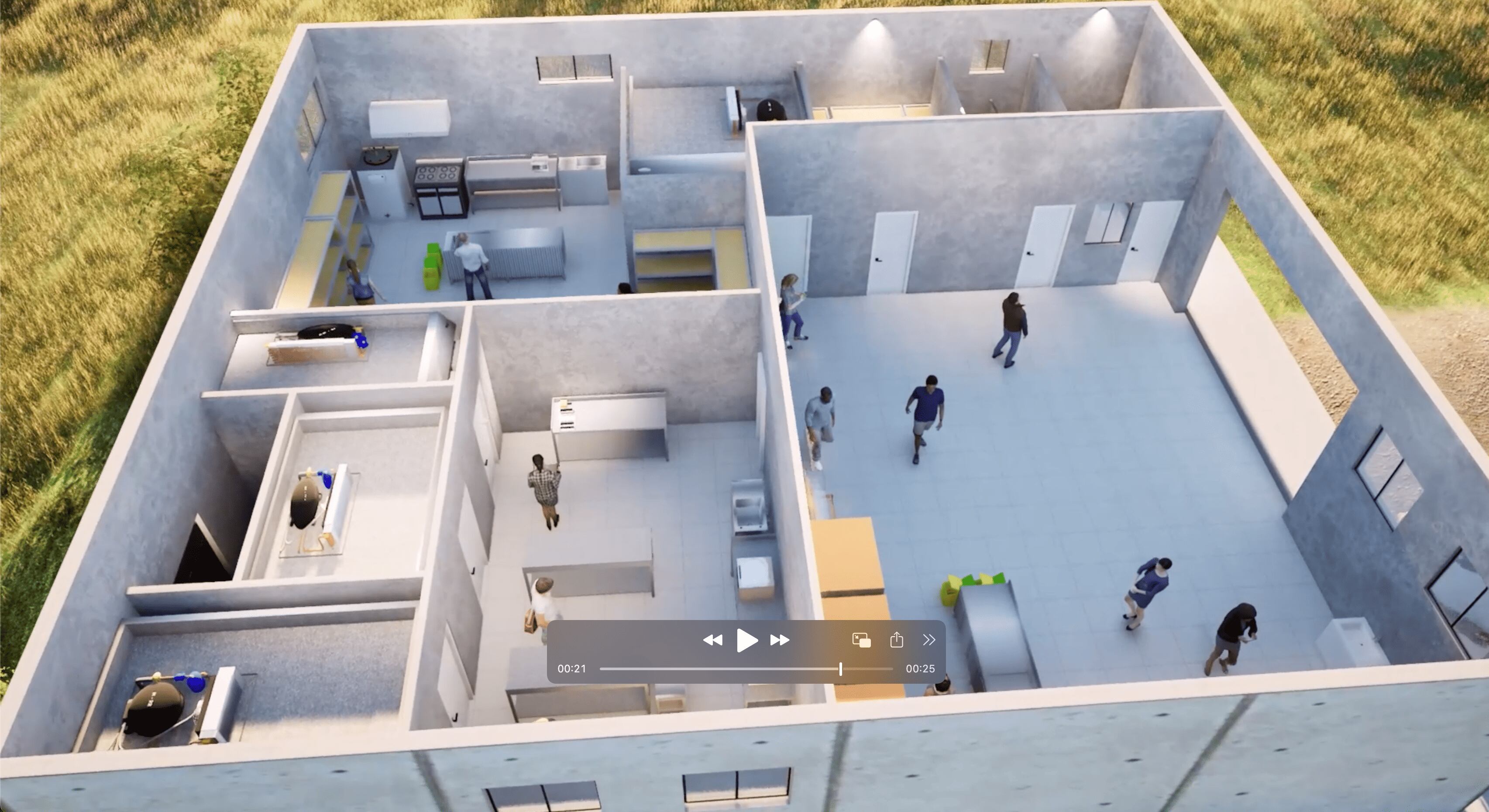 Aspecto que presentará el futuro Centro de Transformación y Distribución de Alimentos del Geoparque Las Loras