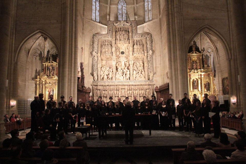 Concierto de la Coral Oscense en la Catedral de Huesca