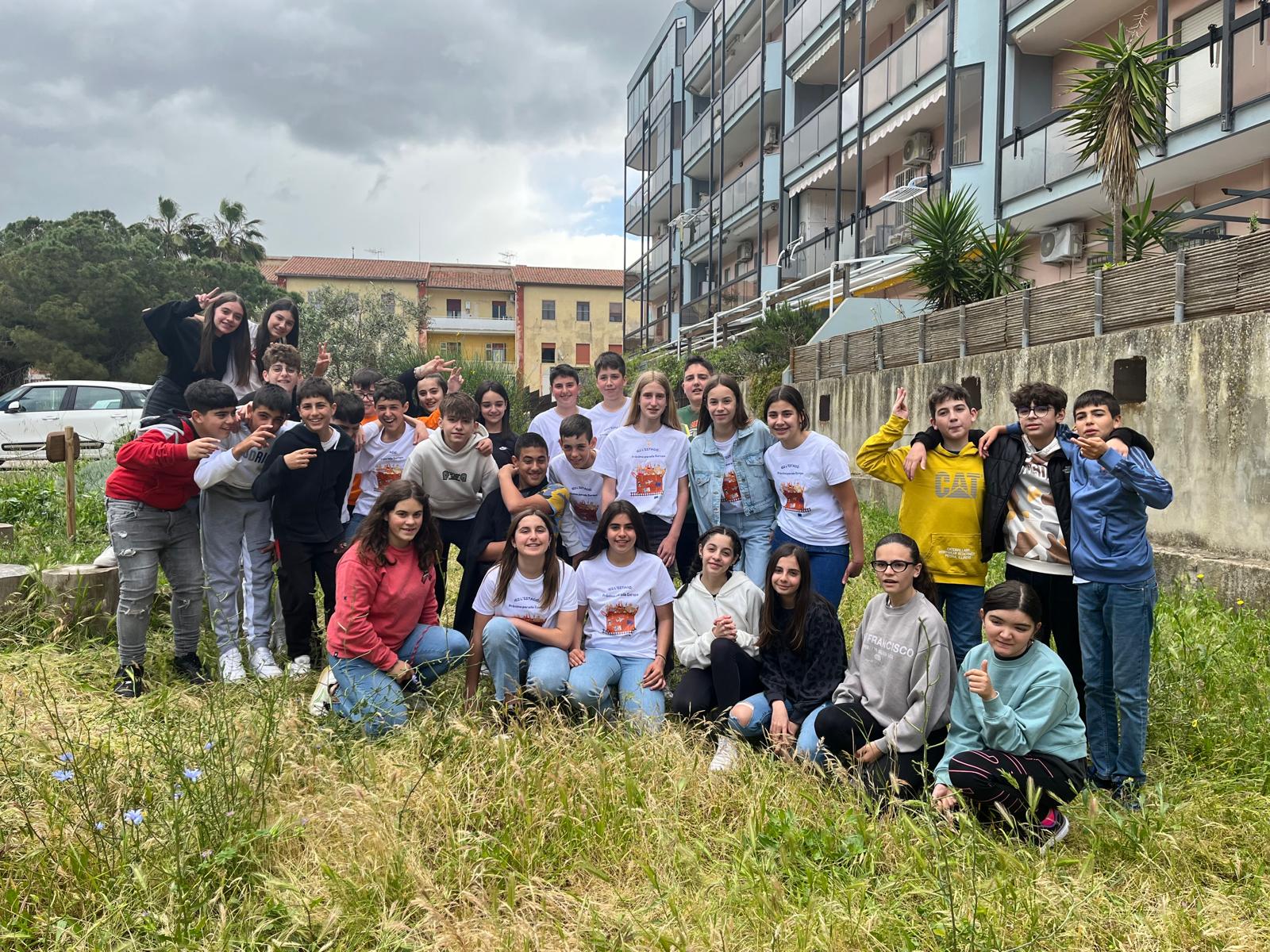 Alumnes de l'IES L'Estació a Itàlia // Foto: L'Andana de L'Estació