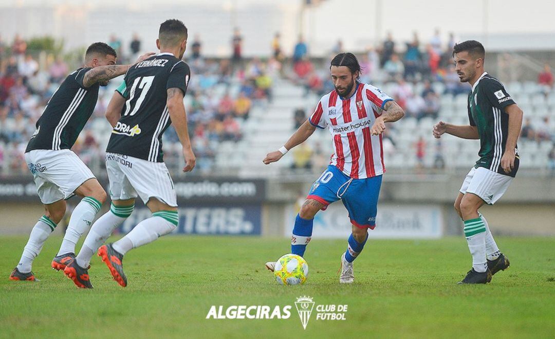 Un momento de un partido.