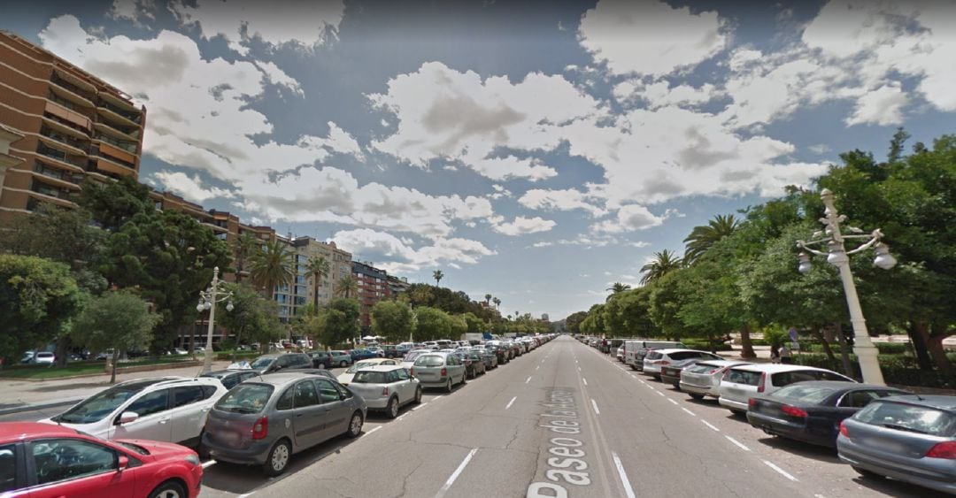 Paseo de la Alameda de Valencia