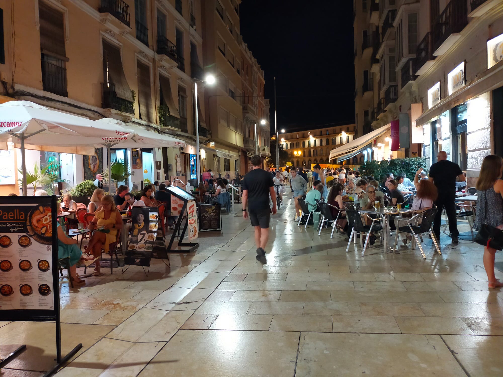 Terrazas de bares en Málaga