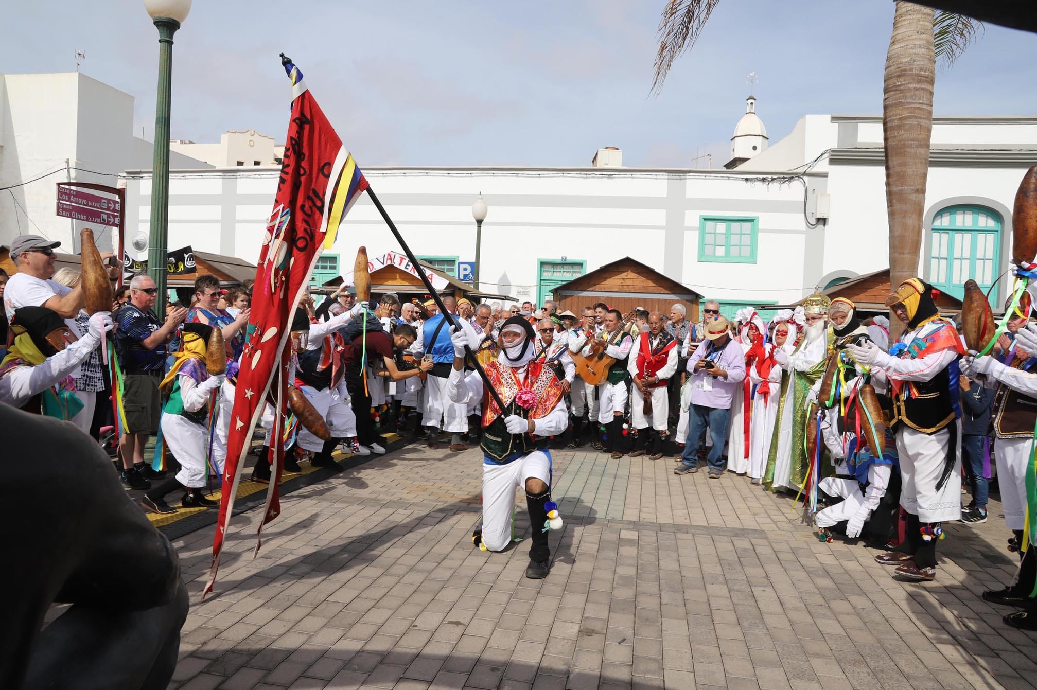 La parranda marinera &#039;Los Buches&#039; en el carnaval tradicional de Arrecife.