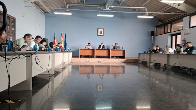 Pleno del ayuntamiento de Villena