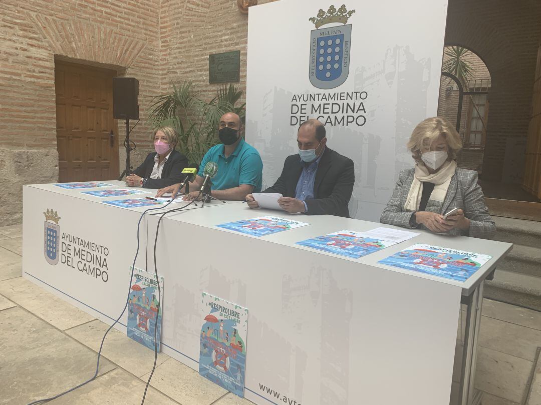 Presentación de los Espacios sin humo que está habilitando el Ayuntamiento de Medina del Campo