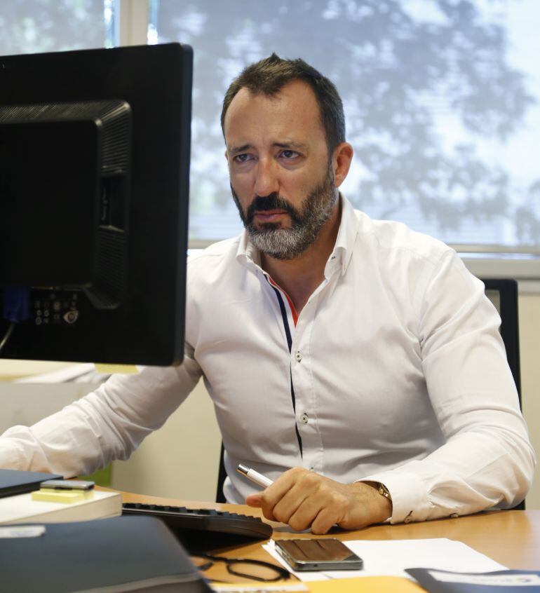 El gerent de l'ACODA, Víctor Filloy