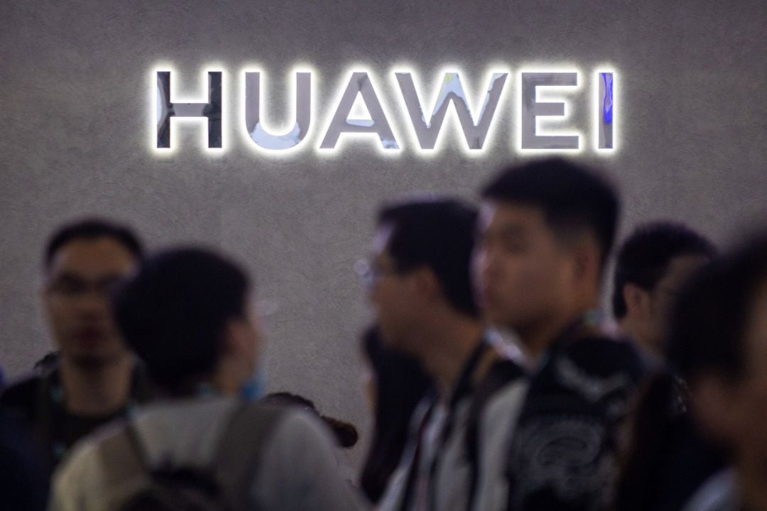 Huawei en el Mobile World Congress de Shanghai.