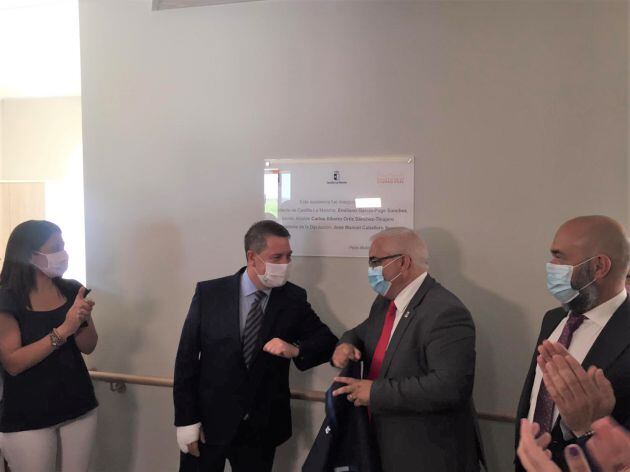 Momento de la inauguración