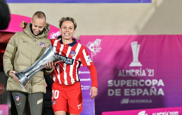 Amanda y Virginia Torrecilla, en la Supercopa de España celebrada el año pasado