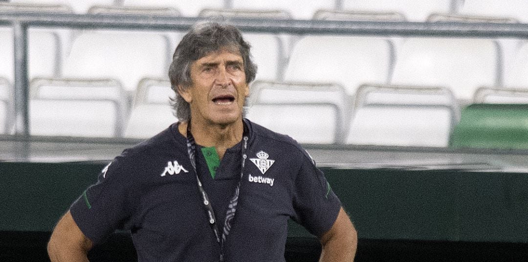 Manuel Pellegrini, durante el partido