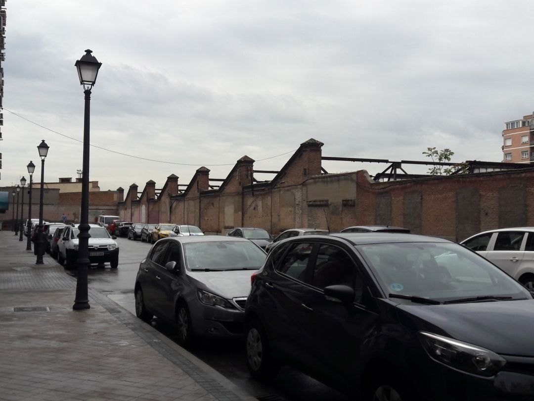 Las cocheras de Cuatro Caminos en Madrid