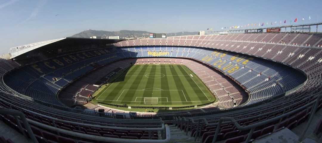 El Camp Nou.