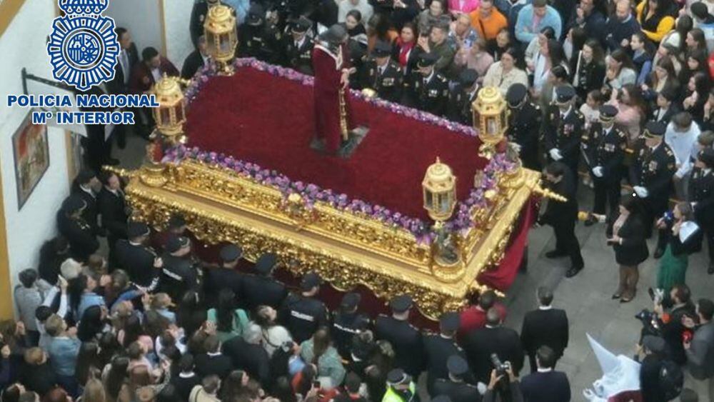 Imagen captada por el dron