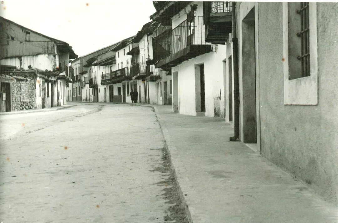 Imagen de una de las calles de la localidad riazana