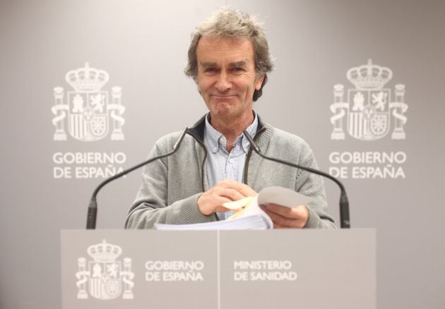 El director del Centro de Coordinación de Alertas de Emergencias Sanitarias Fernando Simón.