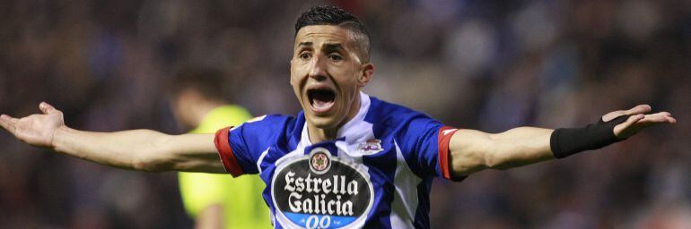 Fayçal Fajr durante el partido frente al Levante