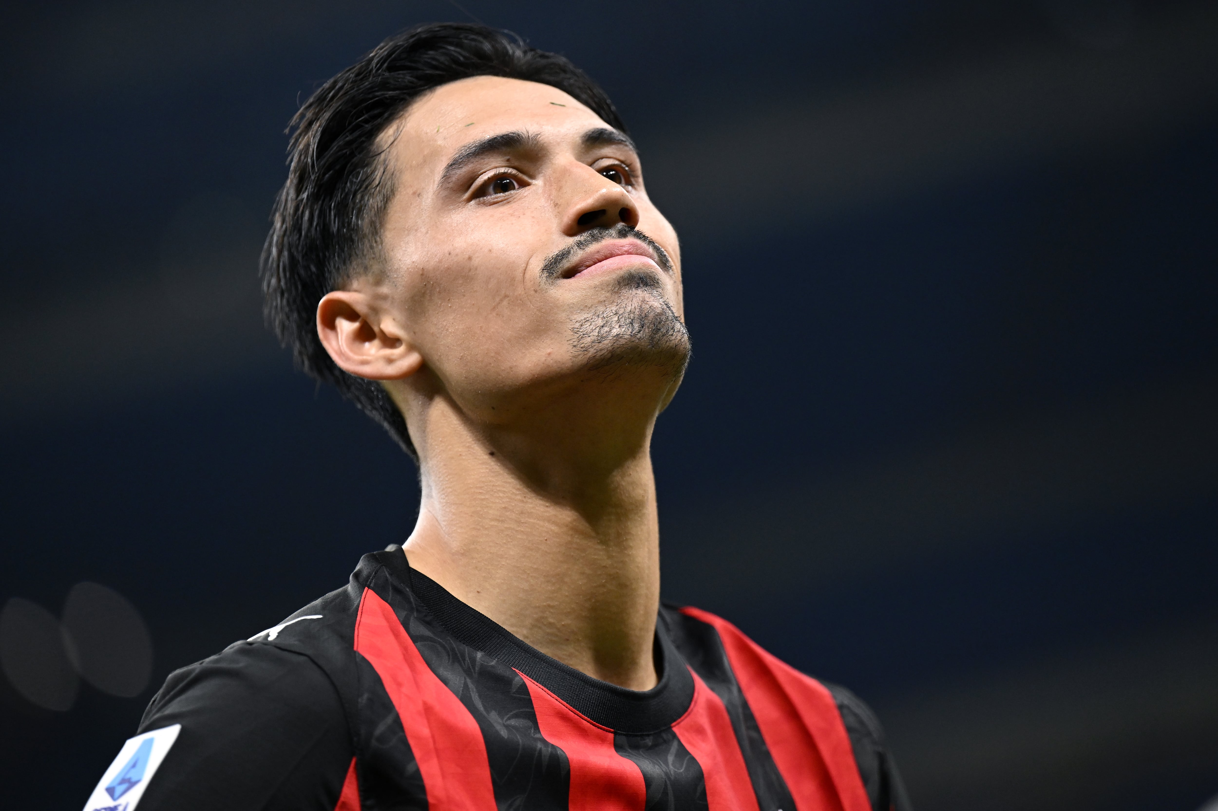 Tijjani Reijnders, con el AC Milan