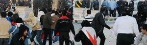 Enfrentamientos entre manifestantes y Policía en la capital de Bahrein